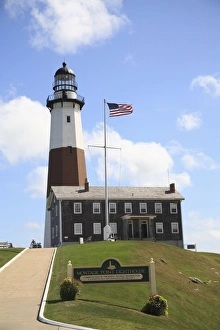 Prints of Montauk Point Lighthouse, Montauk, Long Island, New York, United States of America, North America New York Prints: Montauk Point Lighthouse Print, Long Island, New York