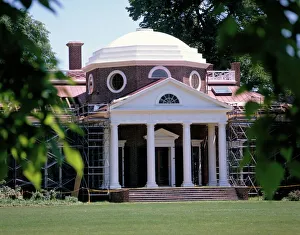 Monticello Print - A Photographic Image of Thomas Jeffersons Estate