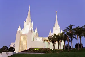 Mormon Temple in La Jolla, San Diego County, California, United States of America Mormon Temple in La Jolla, San Diego County, California, United States of America