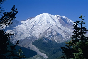 Cascade Mountains Landscape Prints: Mount Rainier