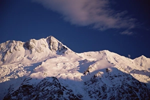 Blue Sky Winter Photography Prints: Mount Sefton