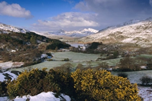 Mount Snowdon Print, a photograph of the mountain in Wales