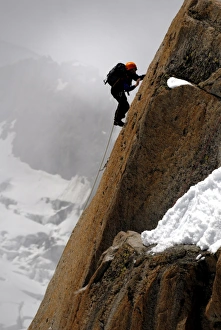 Mont Blanc Summit Prints: Mountaineer