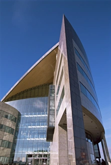 Wales Travel Destination Prints: NCM Building
