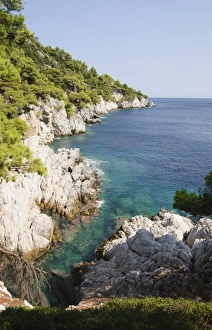 Near Agnotas, Skopelos, Sporades Islands, Greek Islands, Greece, Europe Near Agnotas, Skopelos, Sporades Islands, Greek Islands, Greece, Europe