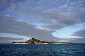 Images Dated 17th January 2000: Necker Island Print, Virgin Islands Landscape