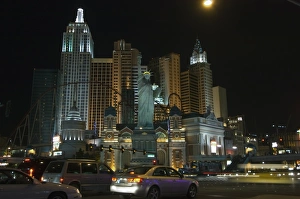 New York New York Hotel at night New York New York Hotel at night