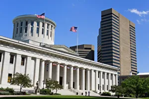 Ohio Statehouse, Columbus, Ohio, United States of America, North America Ohio Statehouse, Columbus, Ohio, United States of America, North America