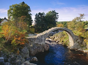 Western Europe River Scene Prints: Old Bridge of Carr