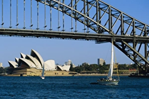Opera House and Harbour Bridge, Sydney, Australia Opera House and Harbour Bridge, Sydney, Australia