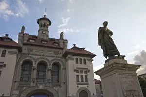 Prints of Ovid statue, Ovid Square, History and Archaeological Museum, Constanta, Romania, Europe Romania Prints: Ovid Statue Print, Constanta Museum