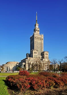 Images Dated 3rd May 2023: Palace of Culture and Science, Warsaw, Masovian Voivodeship, Poland, Europe