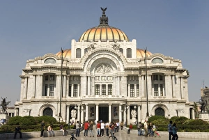 Palacio de Belles Artes and Torre Latinoamericana, Mexico City, Mexico, North America Palacio de Belles Artes and Torre Latinoamericana, Mexico City, Mexico, North America