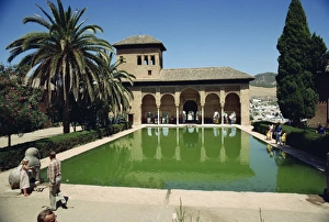 Andalusia Travel Destination Prints: The Partal