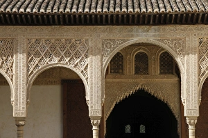 Nasrid Palaces Architecture Prints: Patio de Arrayanes, Palacio de Comares