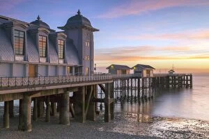 Art Deco Architecture Collection: Penarth Pier, near Cardiff, Vale of Glamorgan, Wales, United Kingdom, Europe