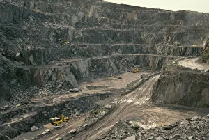Penrhyn quarry, the largest slate quarry in Wales, Bethesda, Snowdonia Penrhyn quarry, the largest slate quarry in Wales, Bethesda, Snowdonia