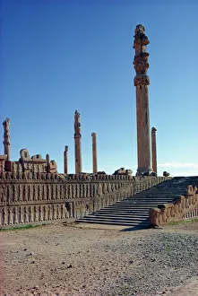 Prints of Persepolis, UNESCO World Heritage Site, Iran, Middle East Related Prints: Print of Persepolis, UNESCO World Heritage Site