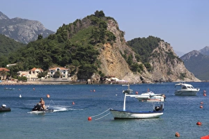 Prints of Petrovac, Montenegro, Europe Montenegro Prints: Petrovac, Montenegro: A Print of the Adriatic Coast