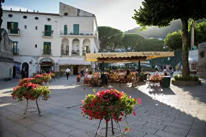 Piazza Centrale, Ravello, Campania, Italy, Europe Piazza Centrale, Ravello, Campania, Italy, Europe