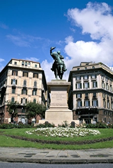 Mediterranean Europe Prints: Piazza Corvetto
