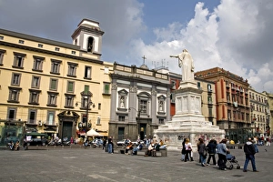 Europe Cultural Heritage Sites Prints: Piazza Dante