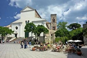 Piazza Del Duomo, Ravello, Amalfi Coast, UNESCO World Heritage Site, Campania Piazza Del Duomo, Ravello, Amalfi Coast, UNESCO World Heritage Site, Campania