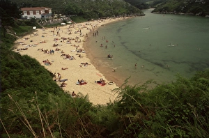 European Union Tourist Attractions Prints: Playa de Poo