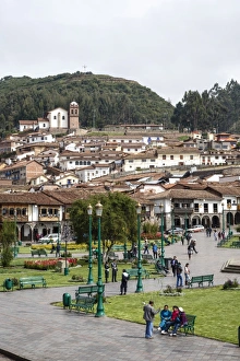 Plaza de Armas, Cuzco, UNESCO World Heritage Site, Peru, South America Plaza de Armas, Cuzco, UNESCO World Heritage Site, Peru, South America