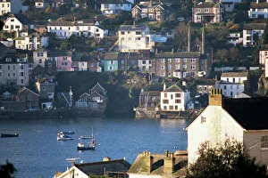 Polruan near Fowey, Cornwall, England, United Kingdom, Europe Polruan near Fowey, Cornwall, England, United Kingdom, Europe