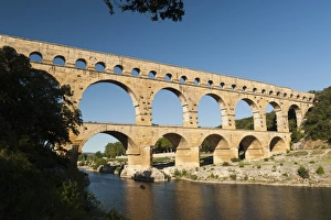 Pont du Guard, remains of Roman aqueduct dating from 1AD, UNESCO World Heritage Site Pont du Guard, remains of Roman aqueduct dating from 1AD, UNESCO World Heritage Site