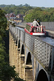 Pontcysyllte Aqueduct, built 1795 to 1805, UNESCO World Heritage Site, and the Ellesmere Canal Pontcysyllte Aqueduct, built 1795 to 1805, UNESCO World Heritage Site, and the Ellesmere Canal