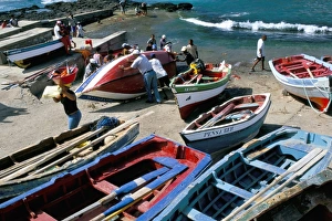 Port of Ribeira Grande, north coat, island of Santo Antao, Cape Verde Islands, Africa Port of Ribeira Grande, north coat, island of Santo Antao, Cape Verde Islands, Africa