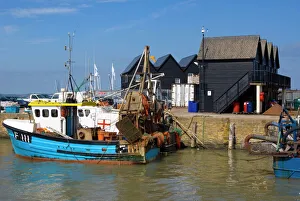 Whitstable Port in Print, Kent, England