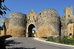 Porte des Tours, Bastide town of Domme, one of Les Plus Beaux Villages de France Porte des Tours, Bastide town of Domme, one of Les Plus Beaux Villages de France