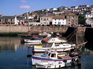 Porthleven harbour, Cornwall, England, United Kingdom, Europe Porthleven harbour, Cornwall, England, United Kingdom, Europe