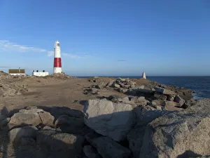 Portland Bill Print: A Lighthouse on the Dorset Coast