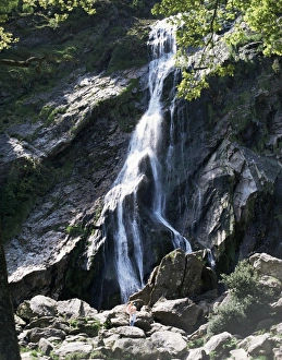 EU Travel Destinations Prints: Powerscourt waterfall