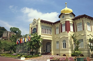 Malaysia Architecture Prints: Proclamation of Independence Hall, Malacca, Malaysia, Southeast Asia, Asia