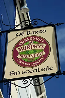 Travel Photography Ireland Prints: Pub sign, Dingle