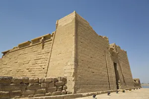 Front Pylon, Temple of Mandulis, Kalabsha, UNESCO World Heritage Site, near Aswan, Nubia Front Pylon, Temple of Mandulis, Kalabsha, UNESCO World Heritage Site, near Aswan, Nubia