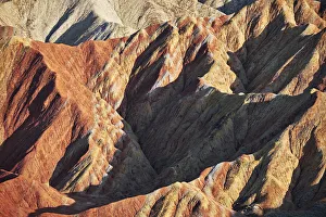 Rainbow Danxia Landscape Print