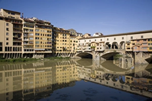 Ponte Vecchio Reflections Print, Florence, Italy