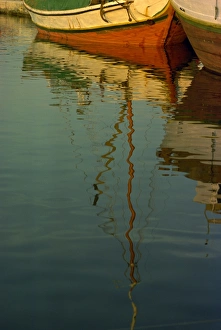 Water Reflection Photography Tips Prints: Reflections of a boat