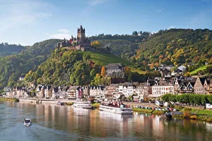 Reichsburg Castel, Cochem, Moselle river, Rhineland-Palatinate, Germany, Europe Reichsburg Castel, Cochem, Moselle river, Rhineland-Palatinate, Germany, Europe