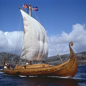 European Archaeology Sites Prints: Replica, Oseberg