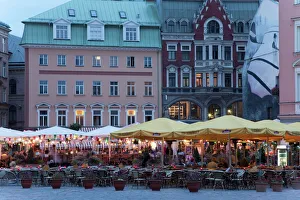 Prints of Riga, Latvia, Baltic States, Europe Latvia Prints: Riga Cityscape Print