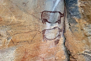 Rock paintings approx. 4000 years old, Tsodilo Hills, UNESCO World Heritage Site Rock paintings approx. 4000 years old, Tsodilo Hills, UNESCO World Heritage Site