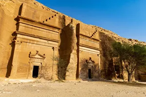 Al Ula Rock Tomb Print