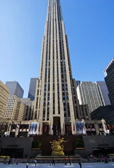 NYC Skyline Photography Prints: The Rockefeller Center